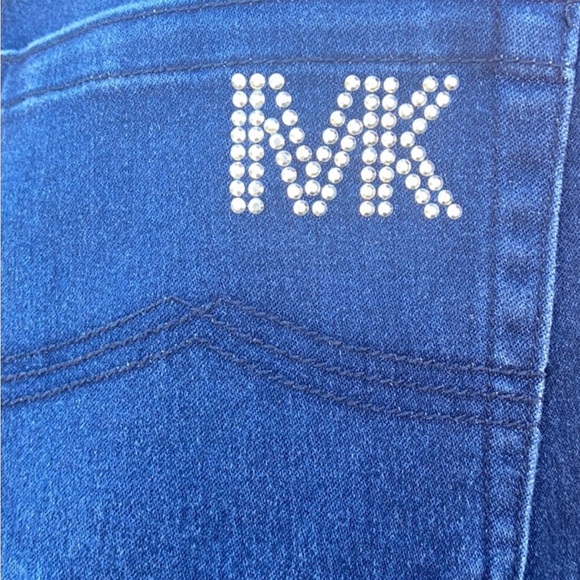 👖Michael Kors Bling✨Embellished Stretchy Skinny Jeans 👖 - Picture 2 of 8
